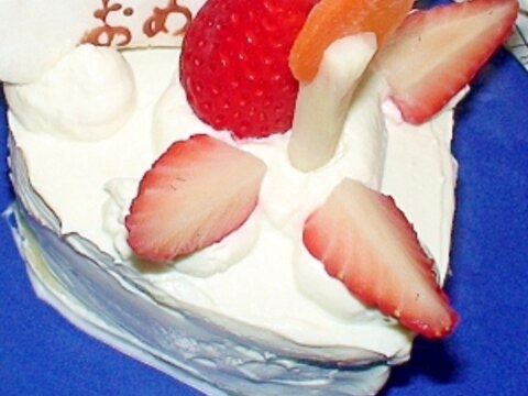 離乳食☆１歳の誕生日ケーキ☆